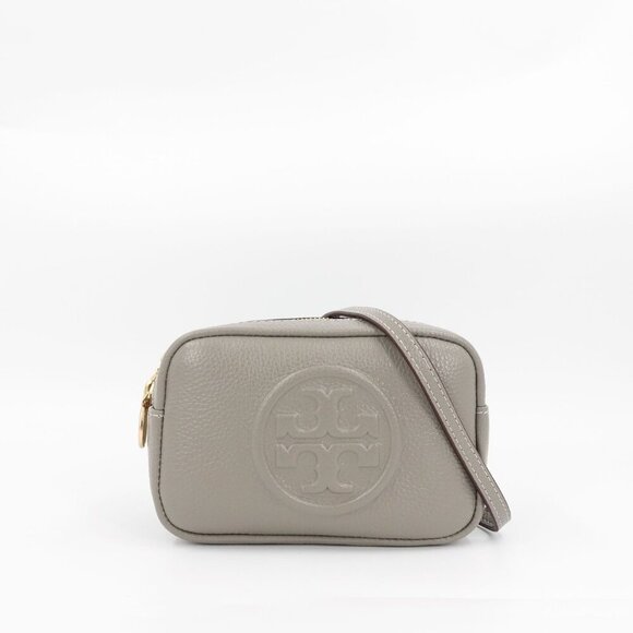Tory Burch Perry Bombé Mini Bag Gray Heron OS - Picture 5 of 16